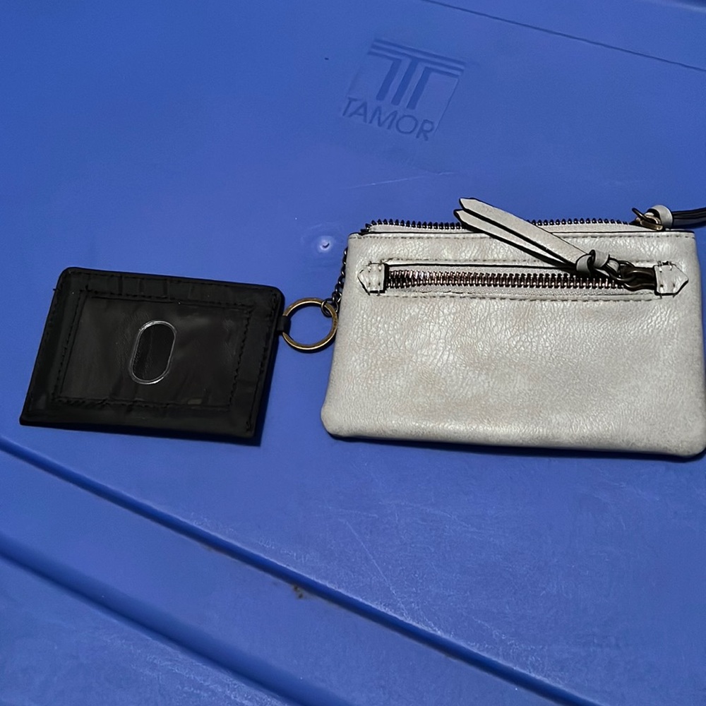 Pleather credit card wallet